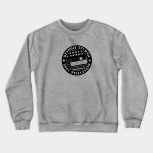 909 Drum Machine Detroit Techno Crewneck Sweatshirt